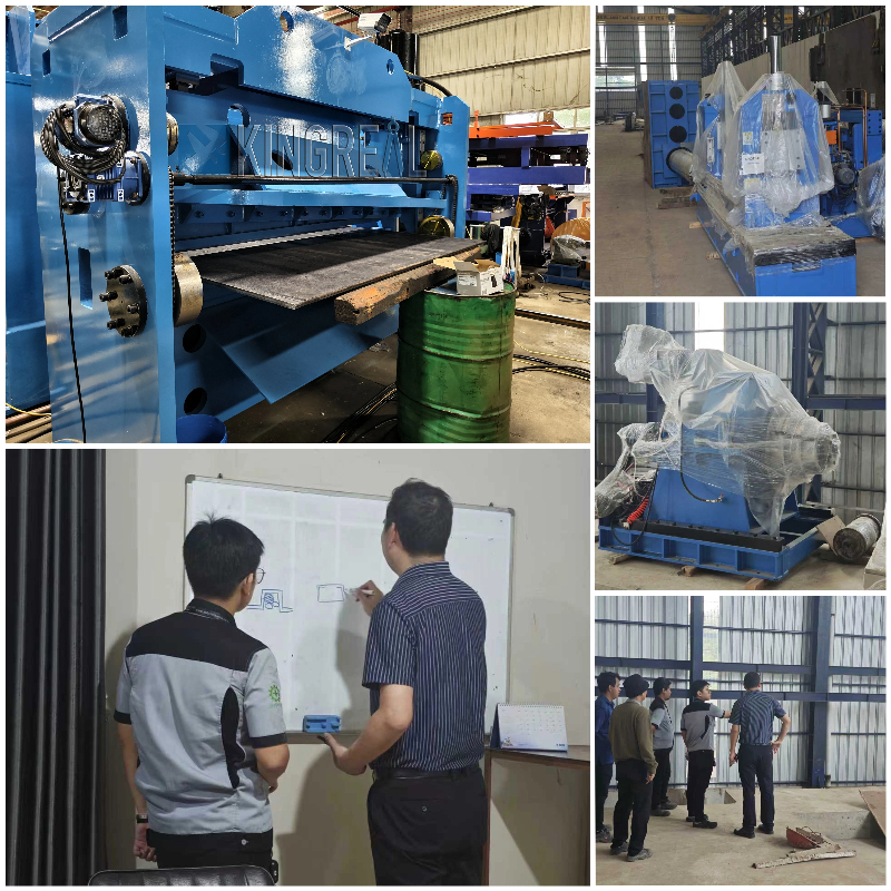 Op lengte gesneden staalmachine in Indonesië