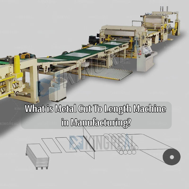 Wat is een op lengte gesneden metaalmachine in de productie?