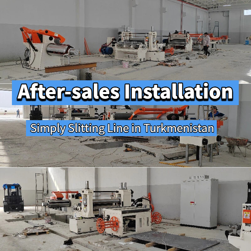 Installatie na verkoop: eenvoudigweg een snijlijn in Turkmenistan