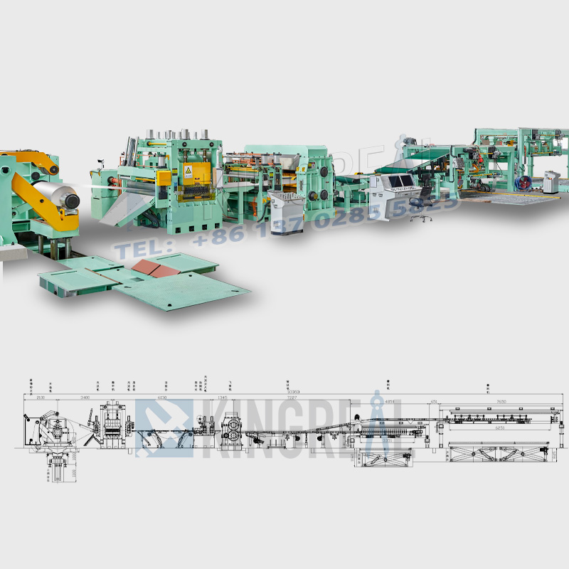 Vliegschaar op maat gesneden lijn