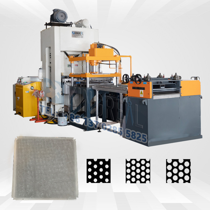 Volautomatische productielijn voor geperforeerde metalen