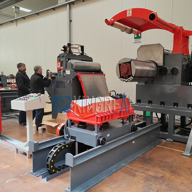 steel coil slitting machine