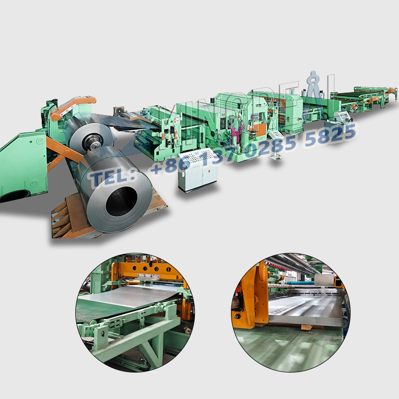 Middellange maat op lengte gesneden machine