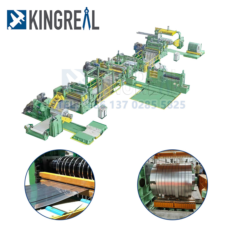 Metalen spoel snijmachine